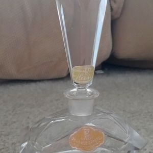 Vintage Czechoslovakia Handcut Polished Crystal